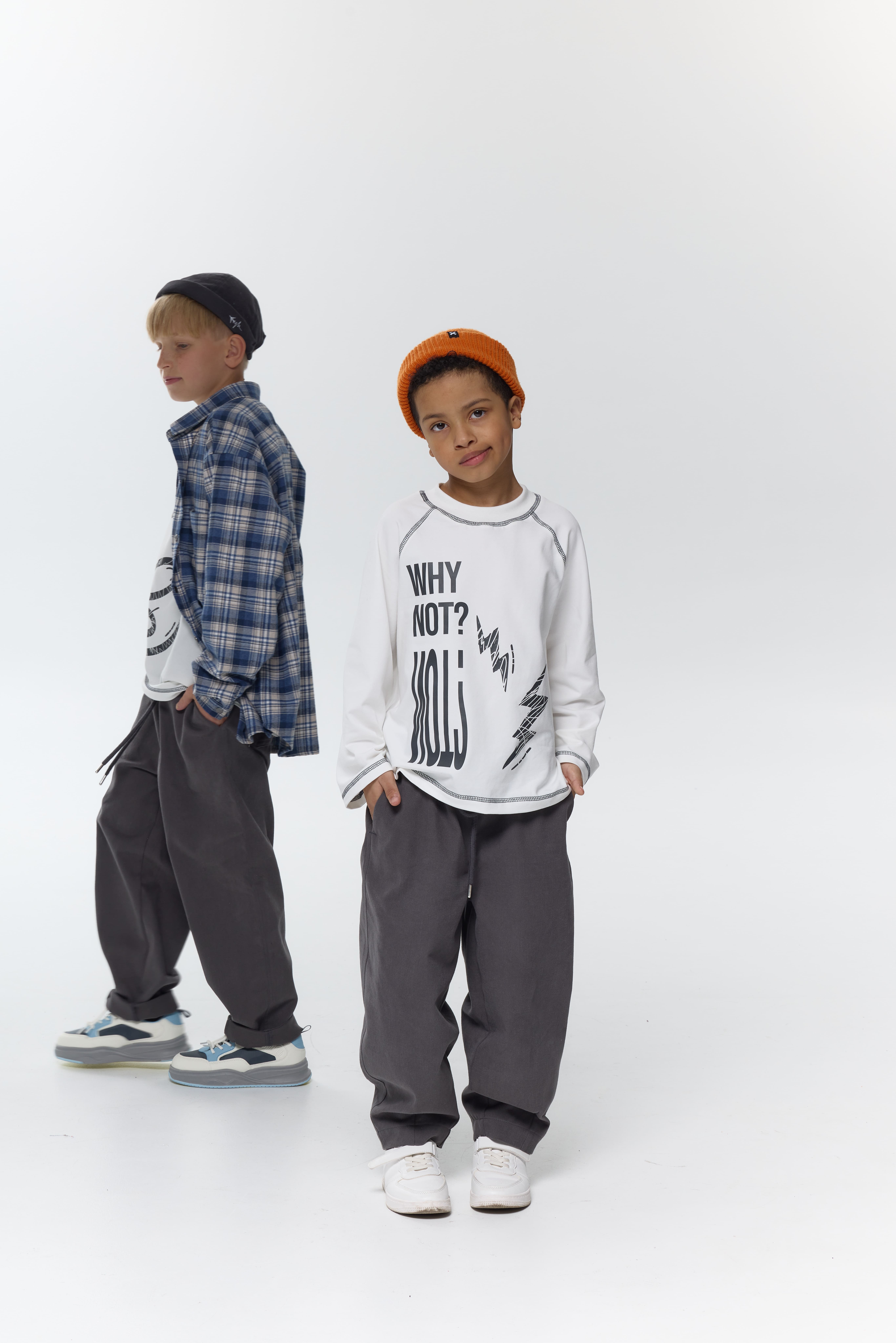 Лонгслів базовий принт unisex 